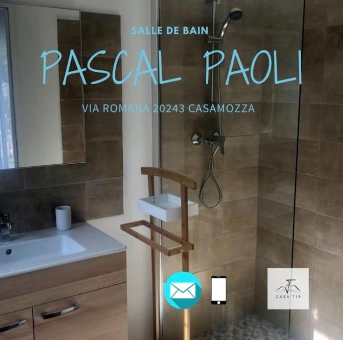 Mini Villa Pascal Paoli Avec Piscine - Proche Mer Prunelli-di-Fiumorbo Ngoại thất bức ảnh