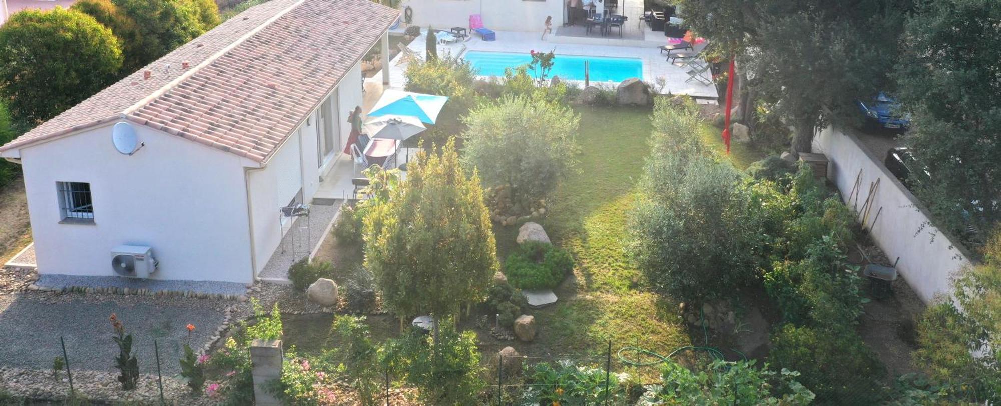 Mini Villa Pascal Paoli Avec Piscine - Proche Mer Prunelli-di-Fiumorbo Ngoại thất bức ảnh